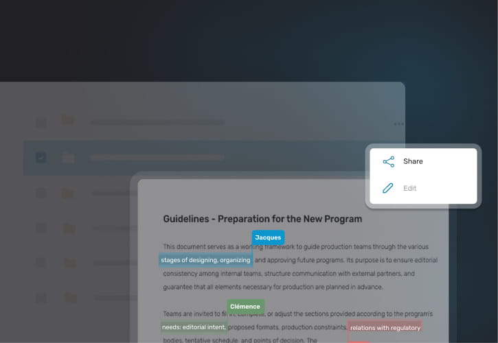 Work with confidence on your sensitive files