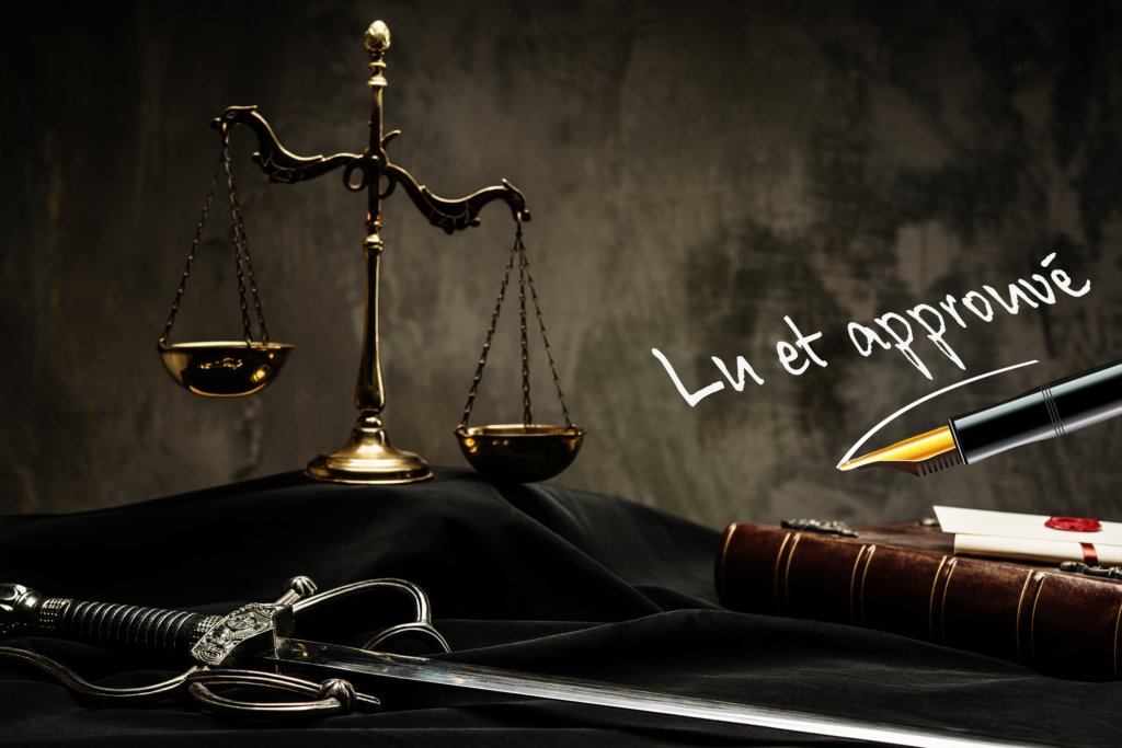 Valeur juridique des mentions manuscrites « lu et approuvé