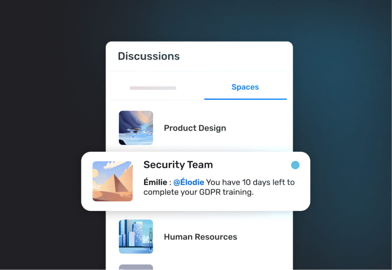 Intuitive features for efficient internal messaging