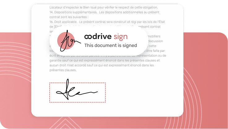 Picture of Oodrive Sign