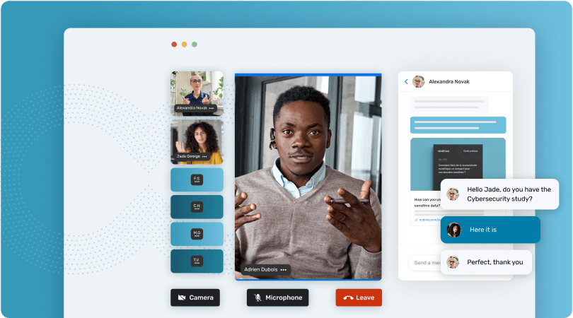 Picture, Ensure business continuity with the Oodrive collaborative suite