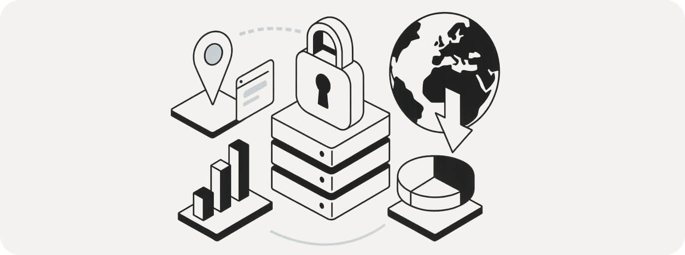 Localizacion de los datos