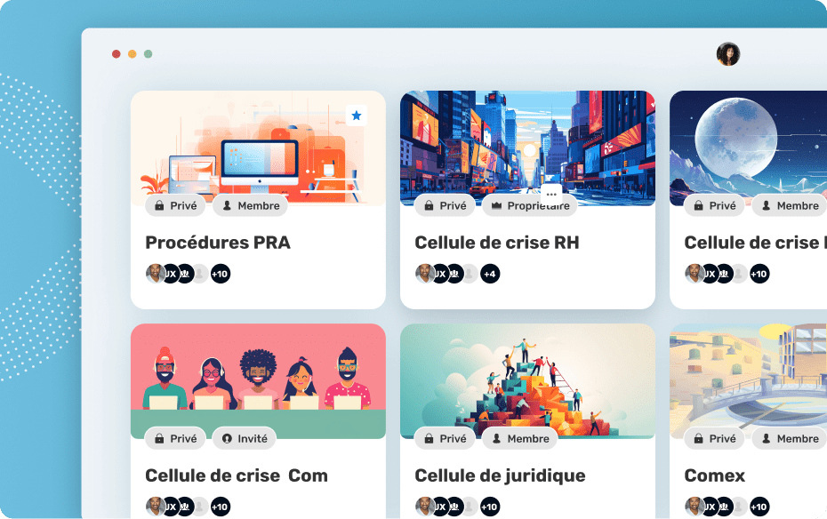 Image, Organisez la reprise de vos activités essentielles