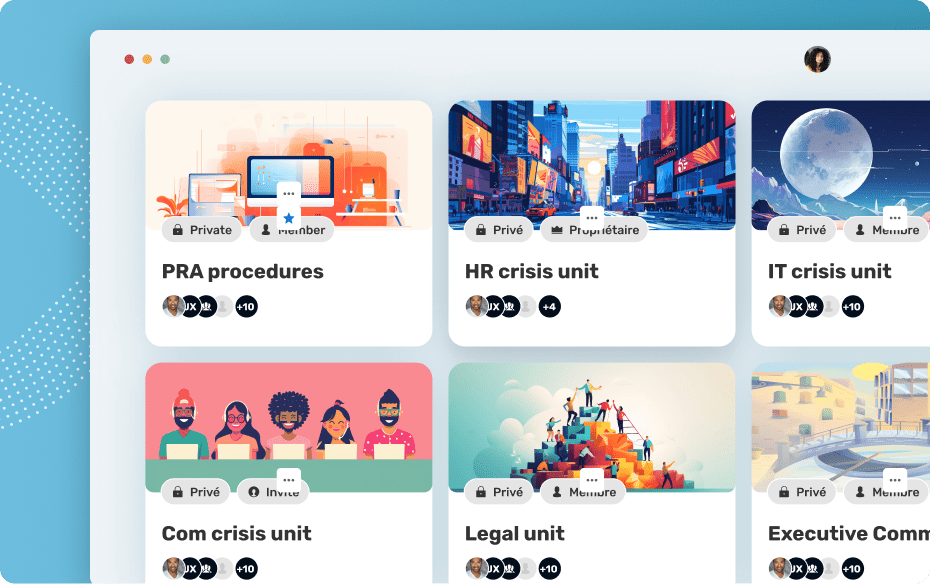 Picture, Organize the recovery of your essential activities