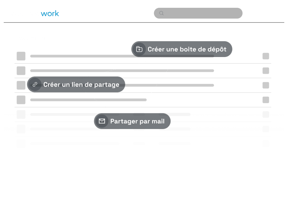 Illustration, Partagez vos fichiers sensibles en sécurité 